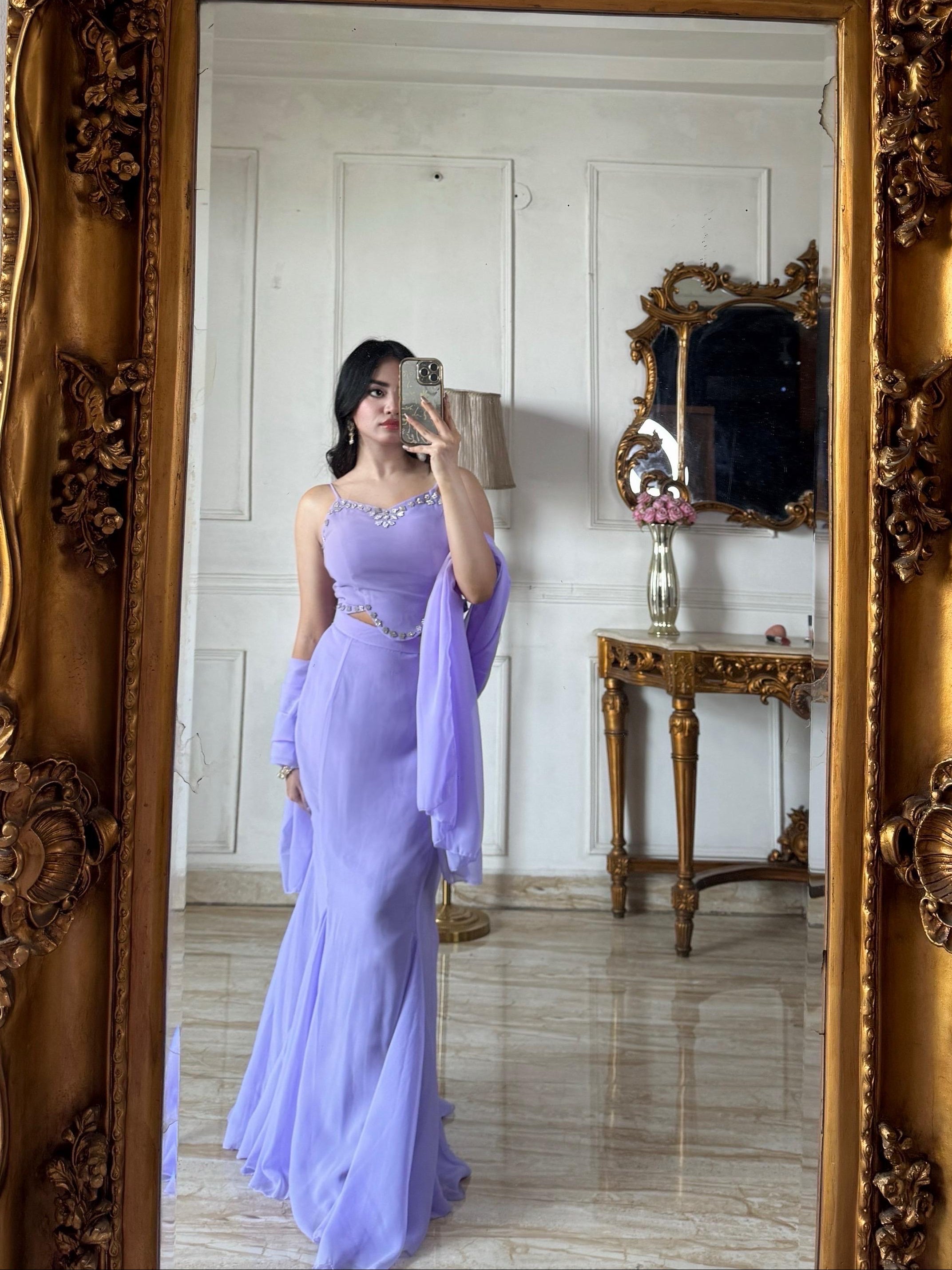 Amethyst Whisper Lehenga Choli