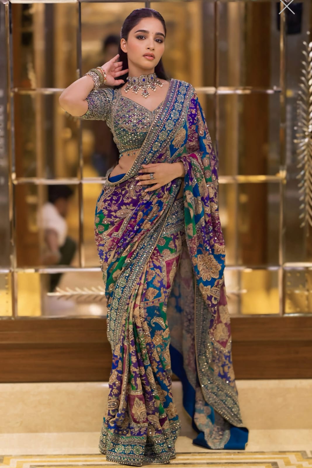 Peacock Parade Saree