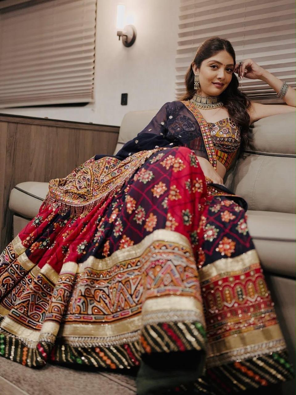 Devanshi Dandiya Navratri Lehenga Choli