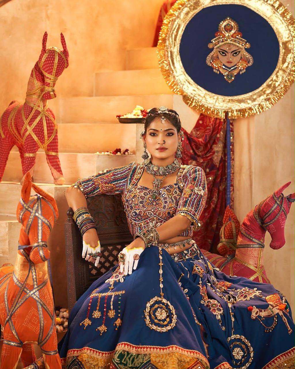 Mrignayani Magic Navratri Lehenga Choli