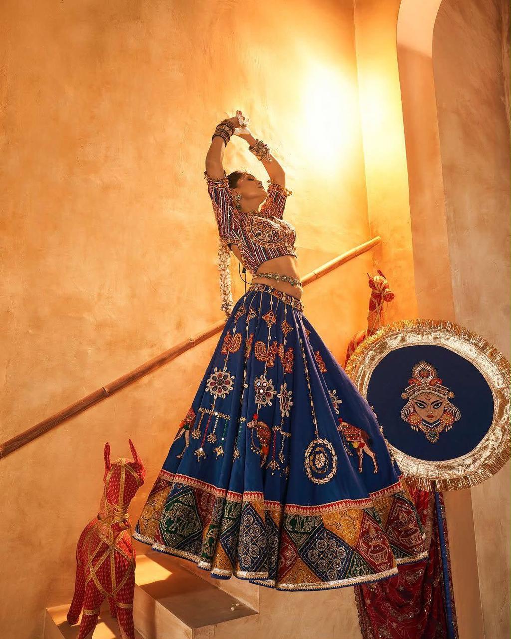 Mrignayani Magic Navratri Lehenga Choli