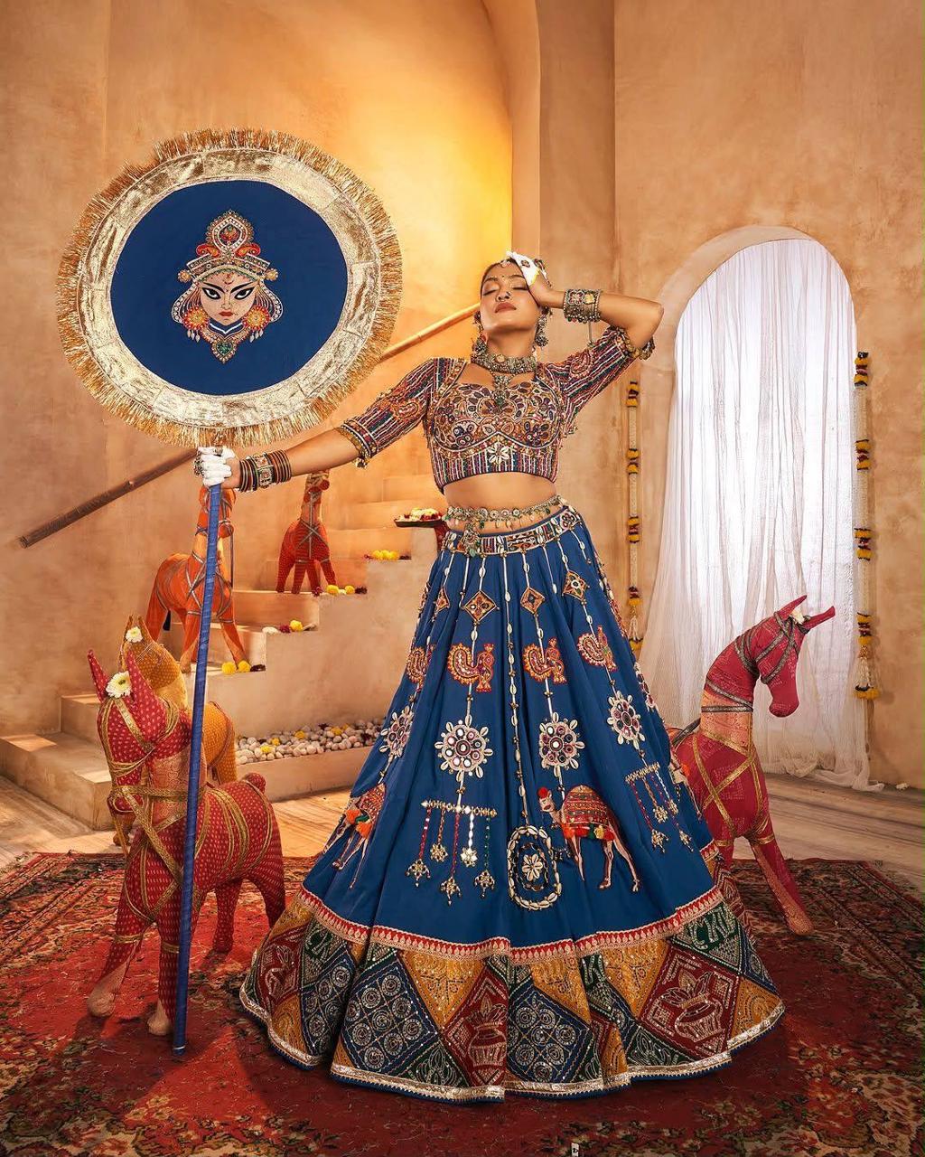 Mrignayani Magic Navratri Lehenga Choli