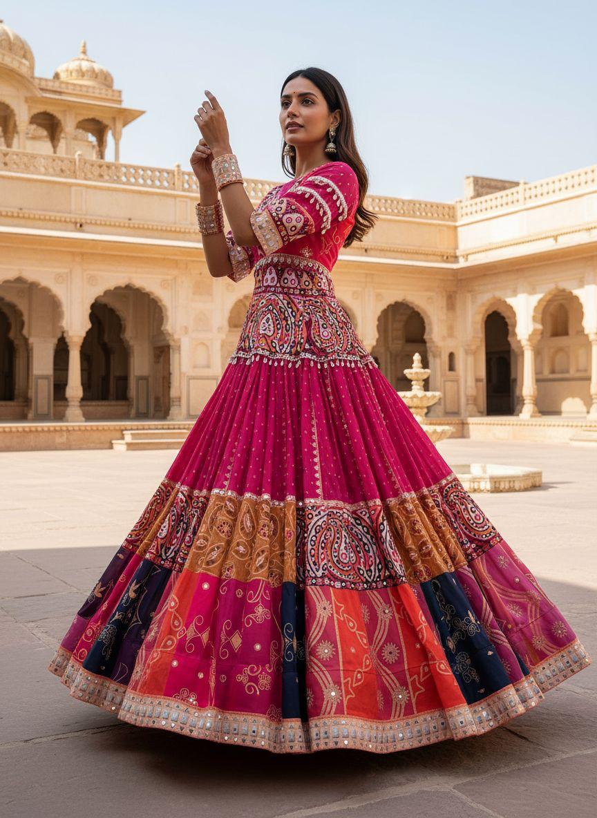 Swarnika Spark Navratri Lehenga Choli