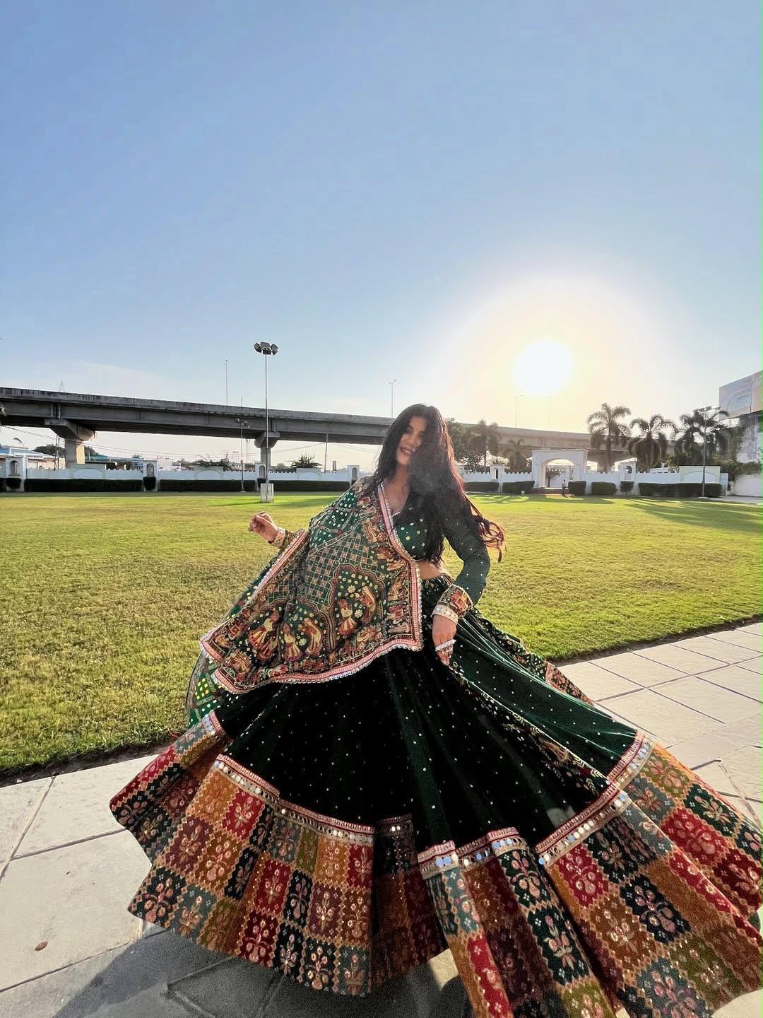 Surmayi Swara Navratri Lehenga Choli