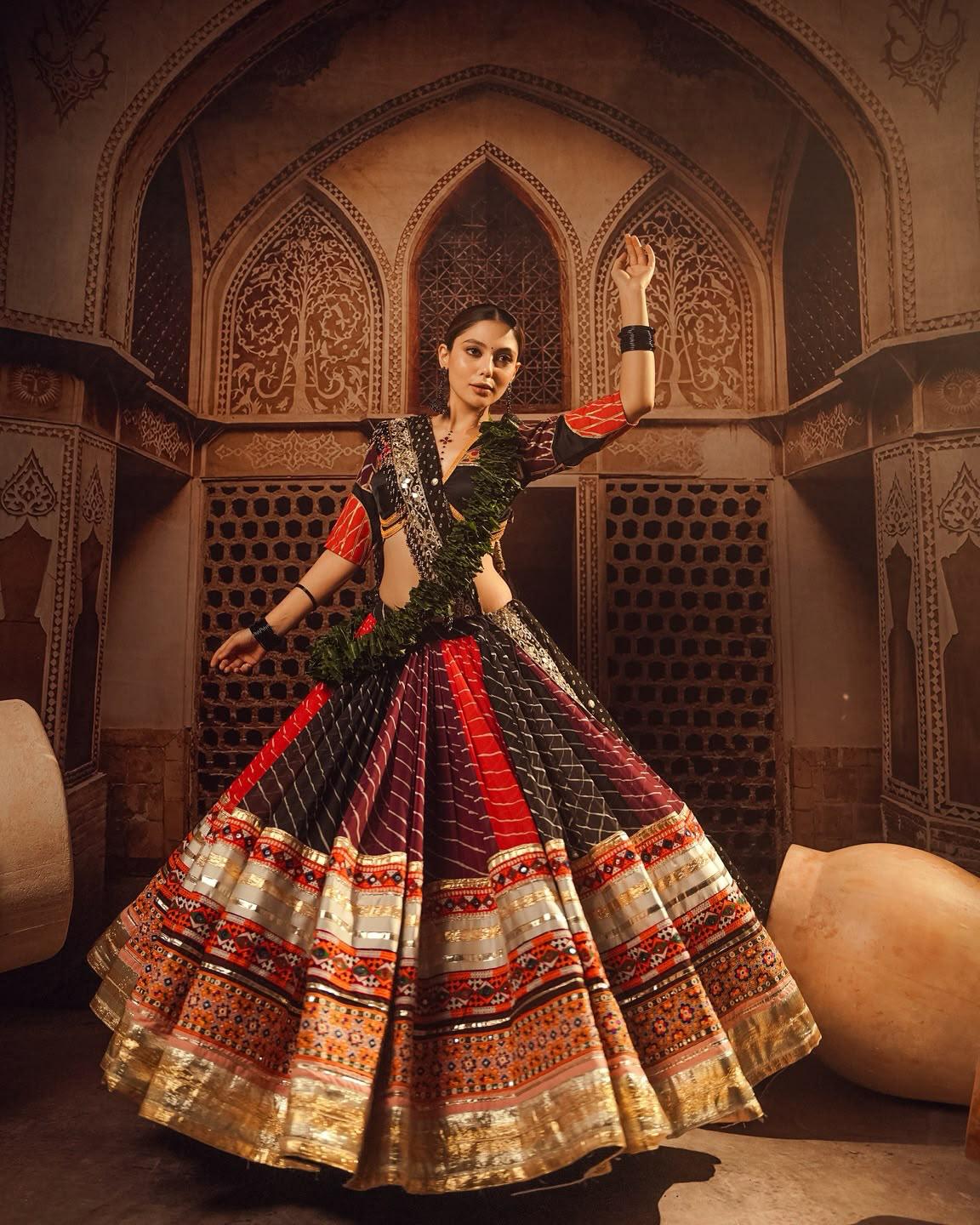 Aroshini Attire Navratri Lehenga Choli