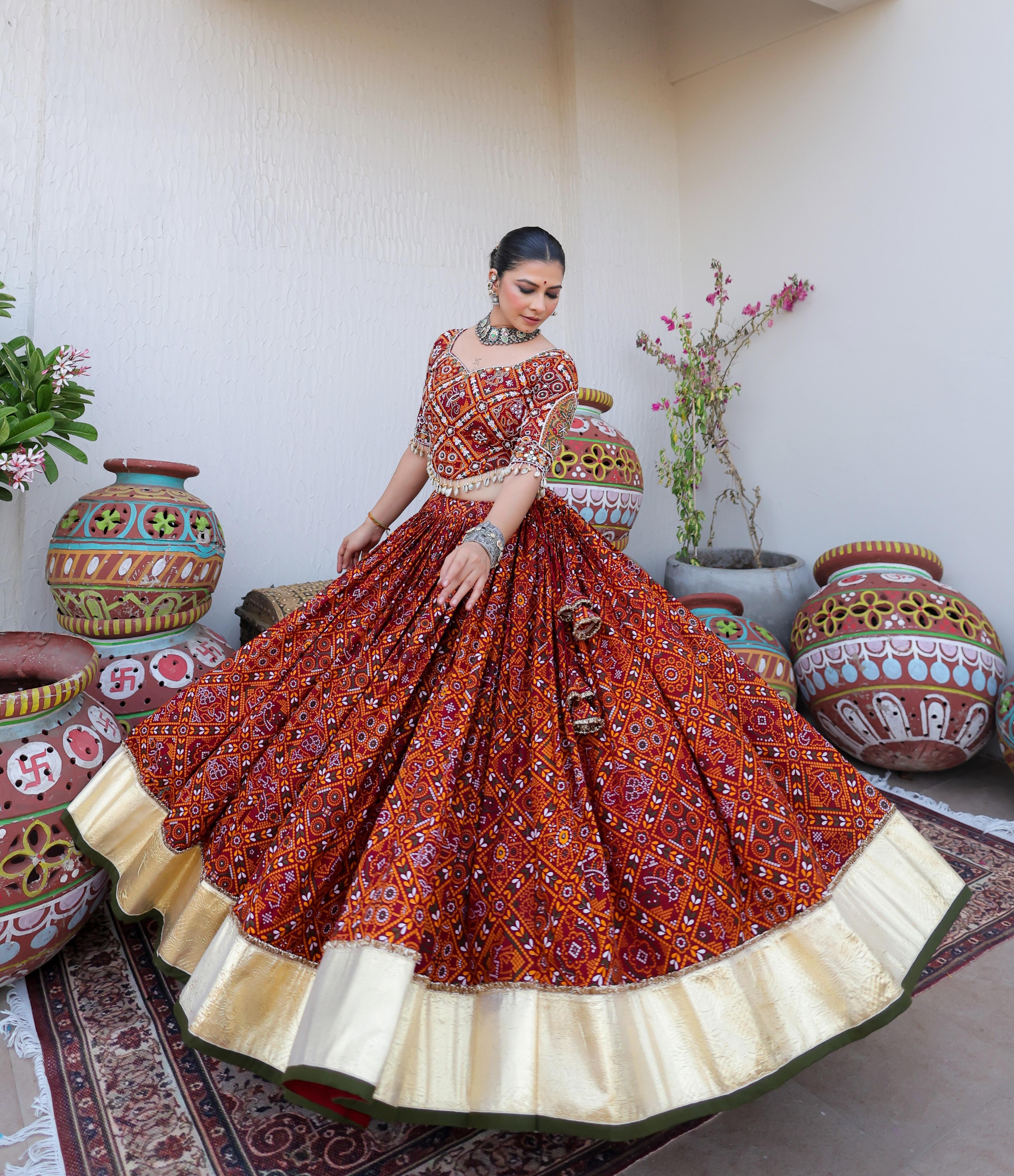 Garba Maharani Navratri Lehenga Choli
