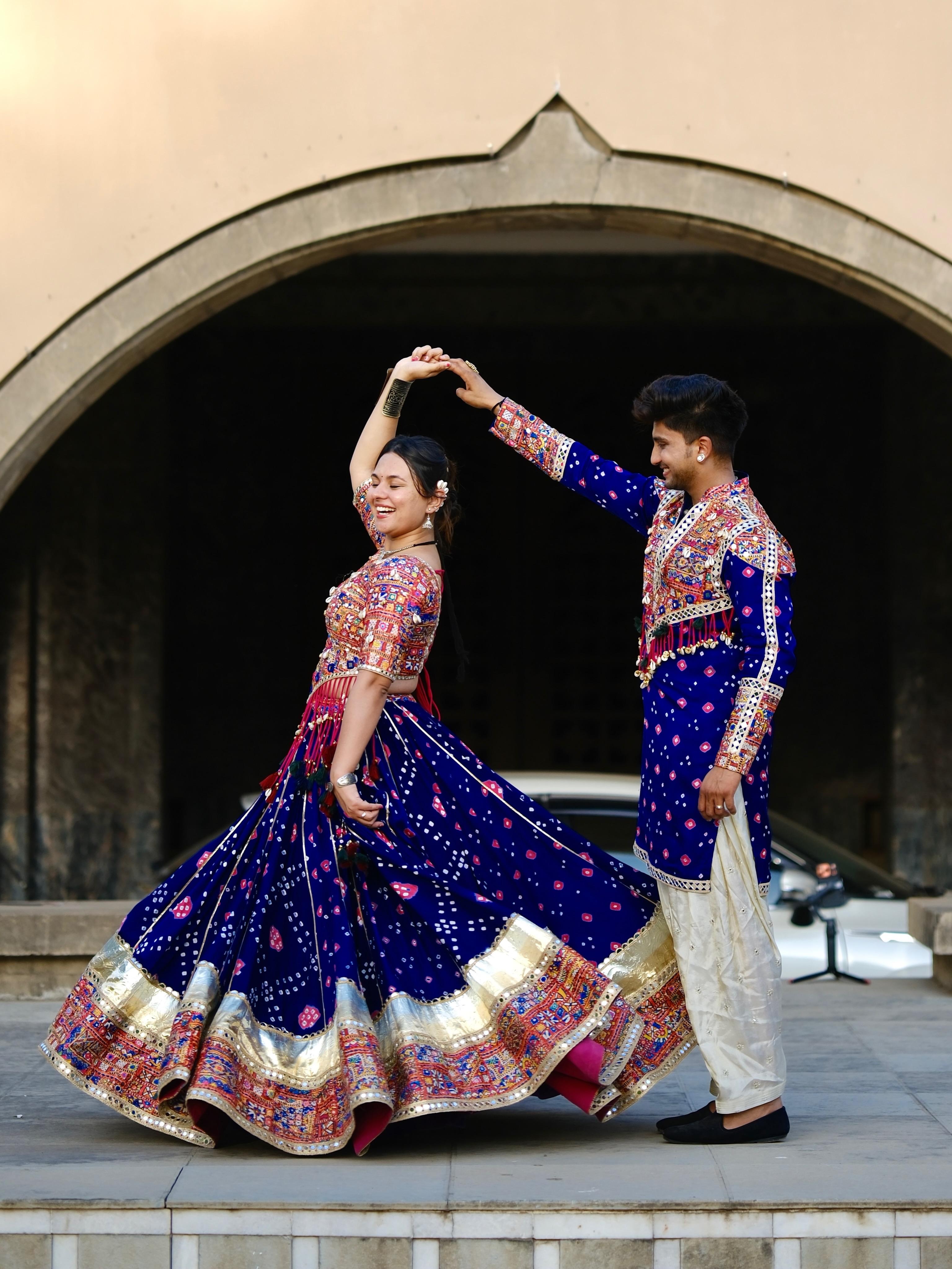 Dholida Queen Navratri Lehenga Choli