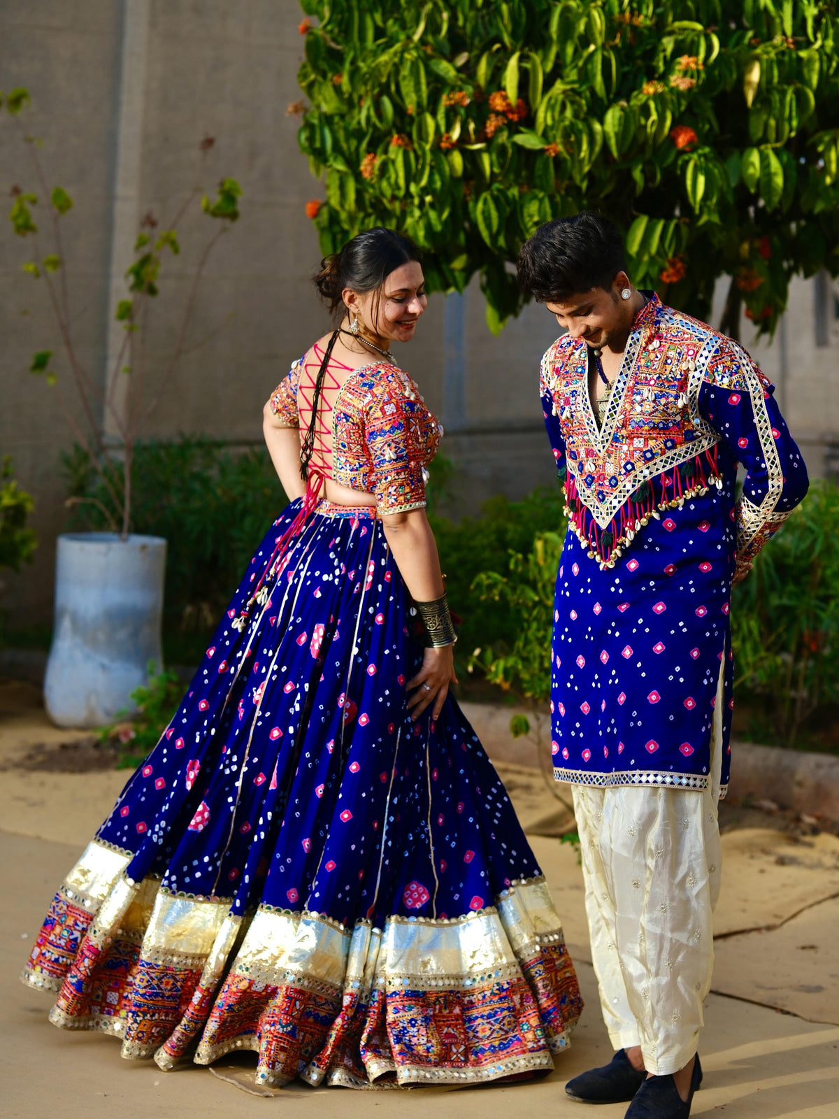 Dholida Queen Navratri Lehenga Choli
