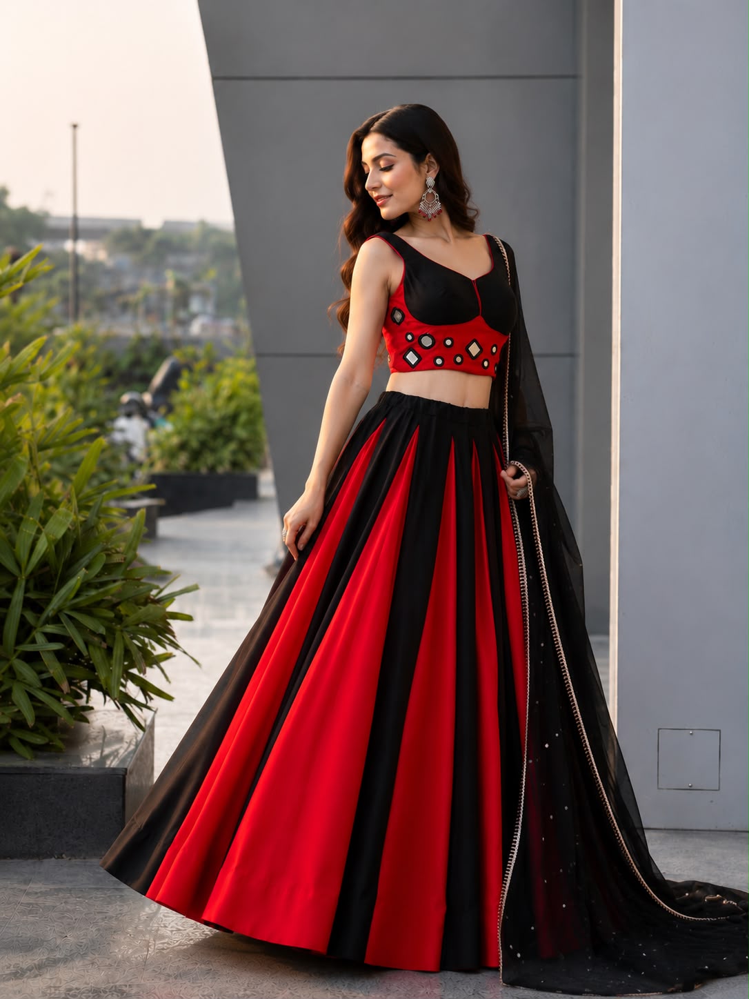 Utsaviya Rang Navratri Lehenga Choli