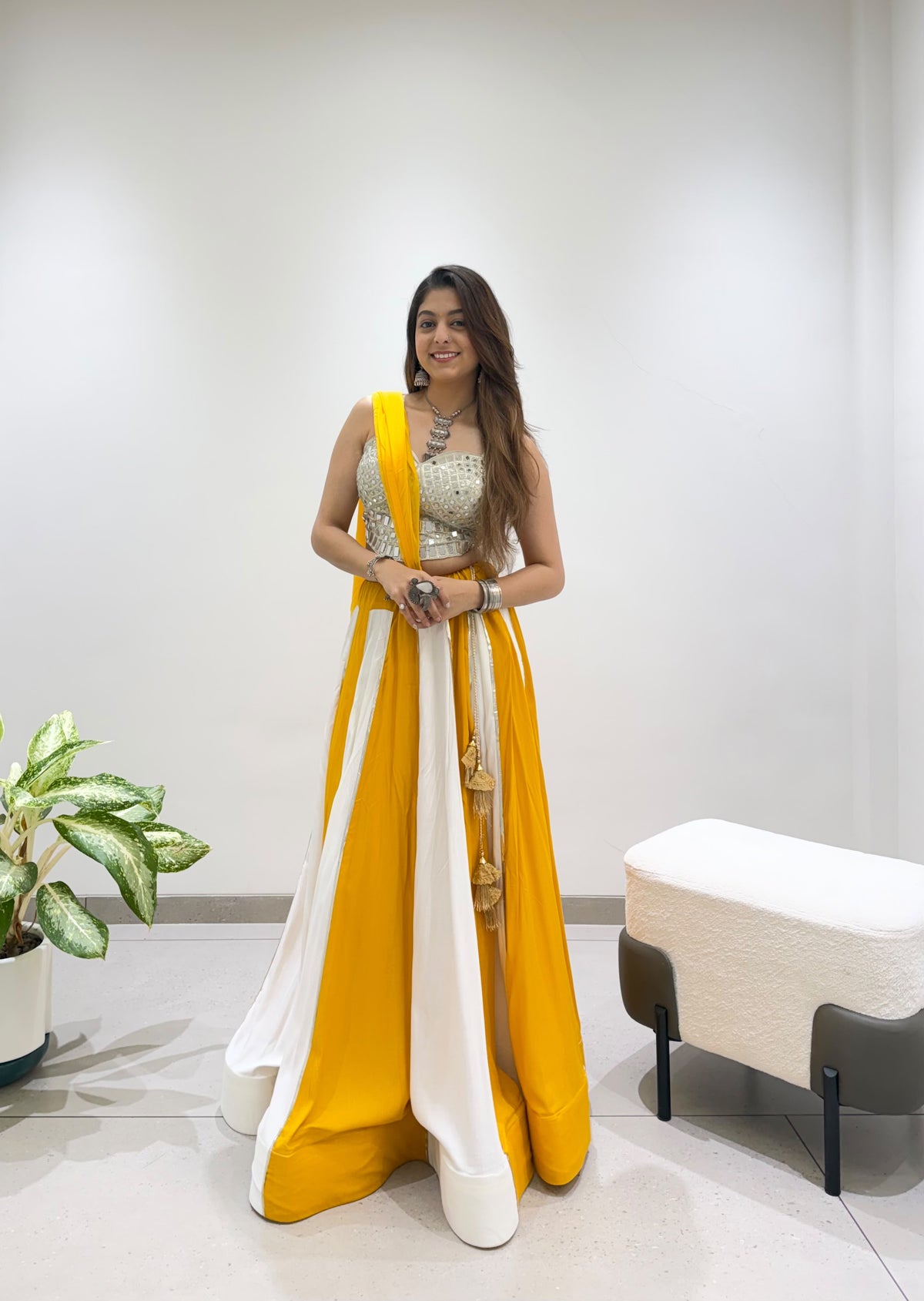 Dholira Rangtara Navratri Lehenga Choli