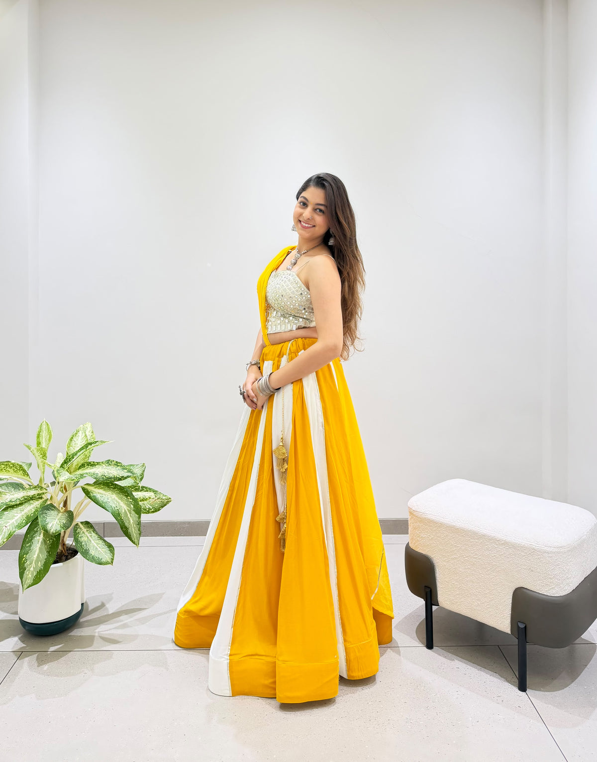 Dholira Rangtara Navratri Lehenga Choli