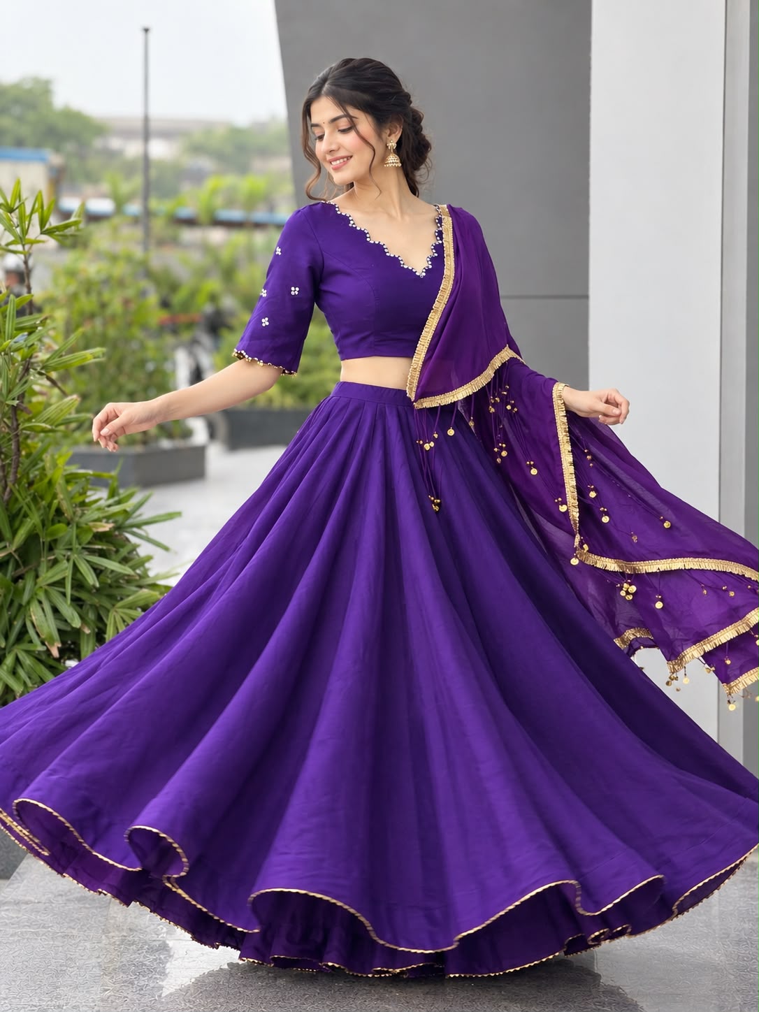 Garbika Gulnaar Navratri Lehenga Choli