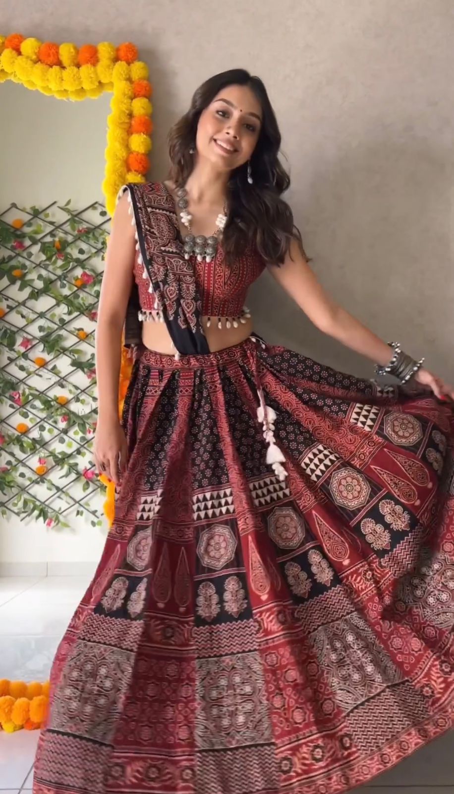 Helia Charm Navratri Lehenga Choli With Store Images