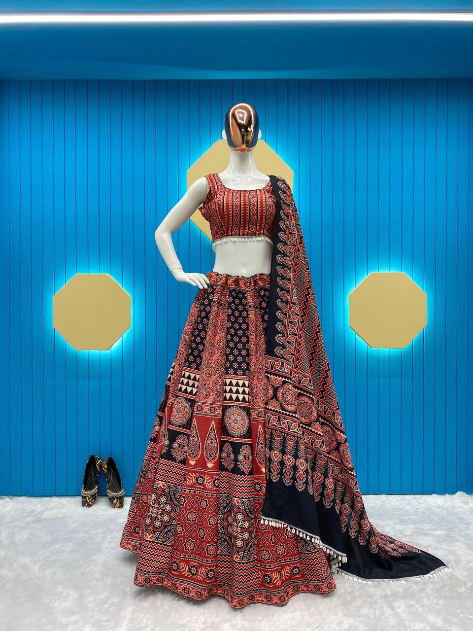 Helia Charm Navratri Lehenga Choli With Store Images