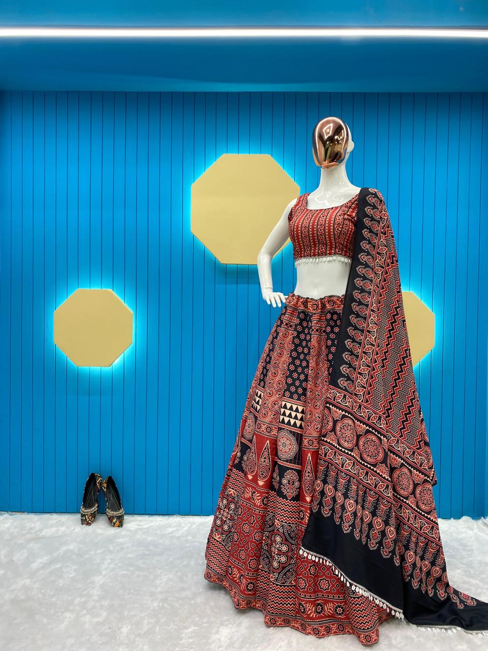 Helia Charm Navratri Lehenga Choli With Store Images