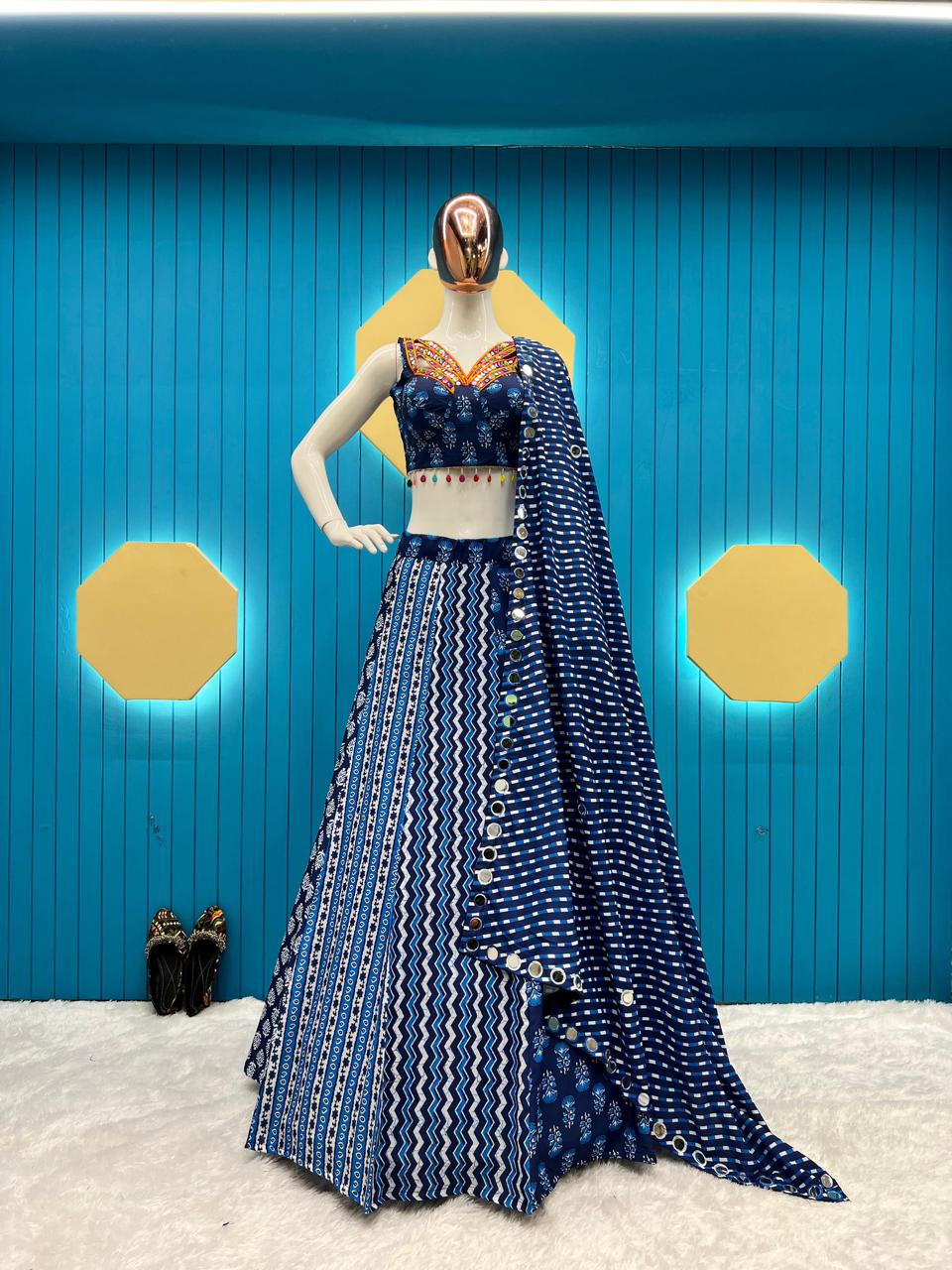 Noori Navratri Lehenga Choli With Store Images