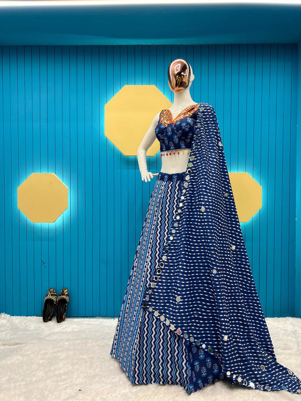 Noori Navratri Lehenga Choli With Store Images