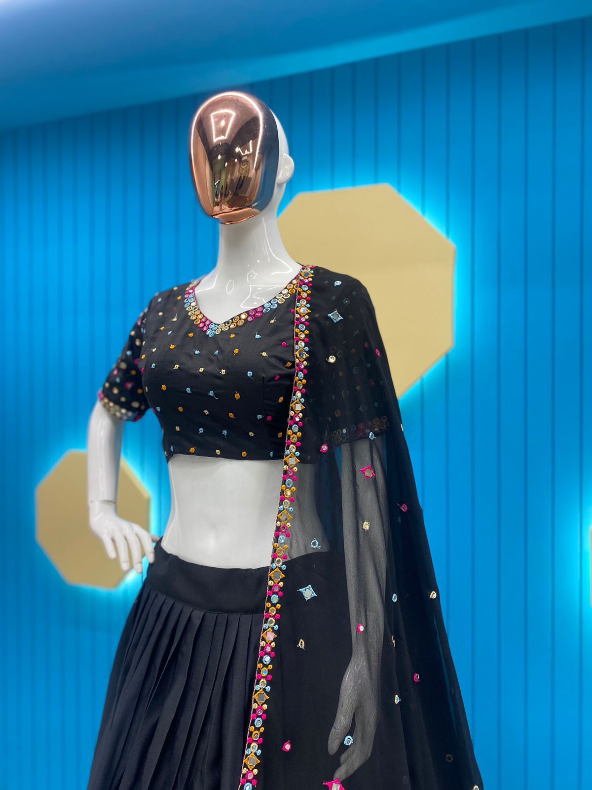 Jhuhi Navratri Lehenga Choli With Store Images
