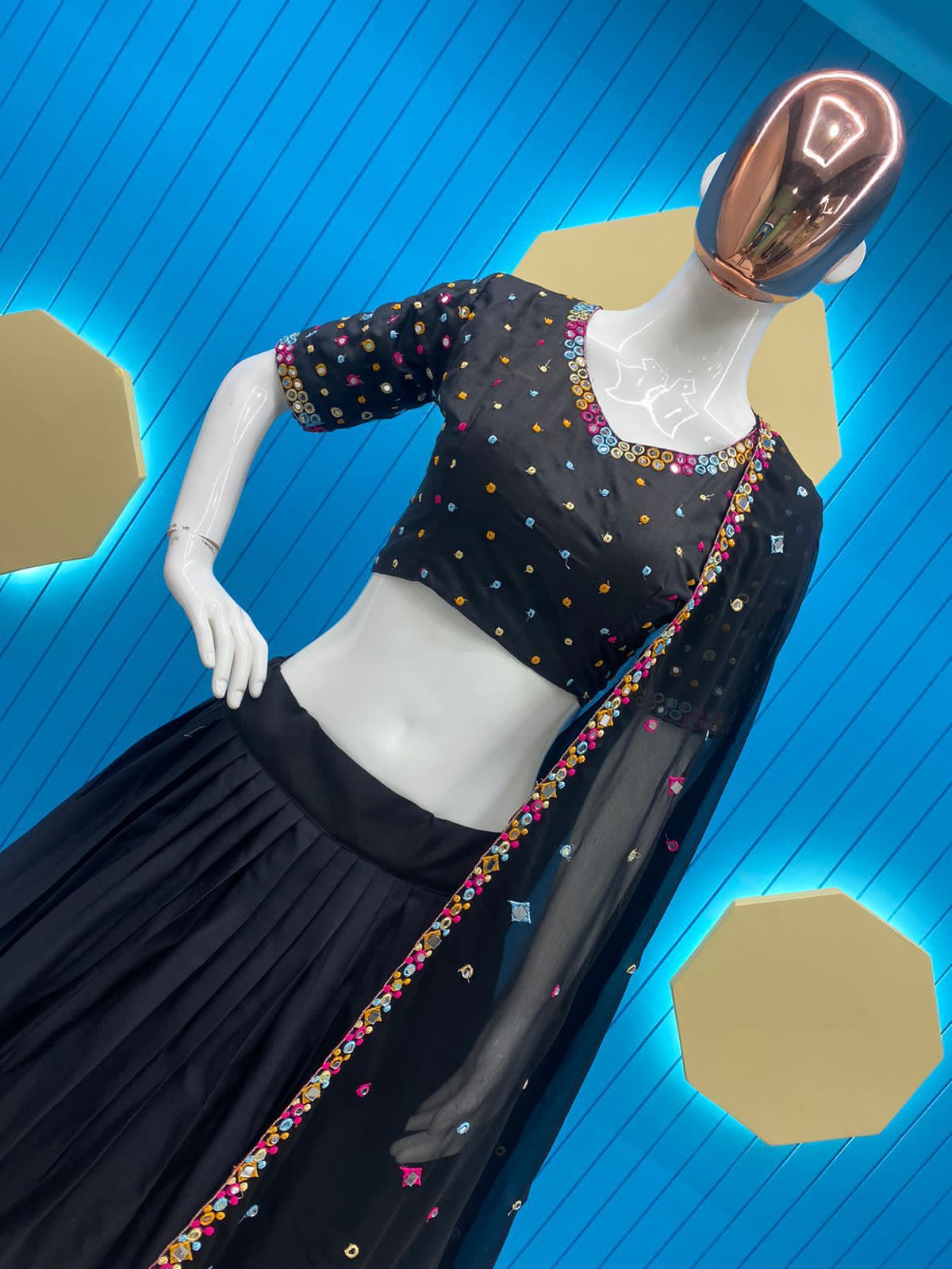 Jhuhi Navratri Lehenga Choli With Store Images