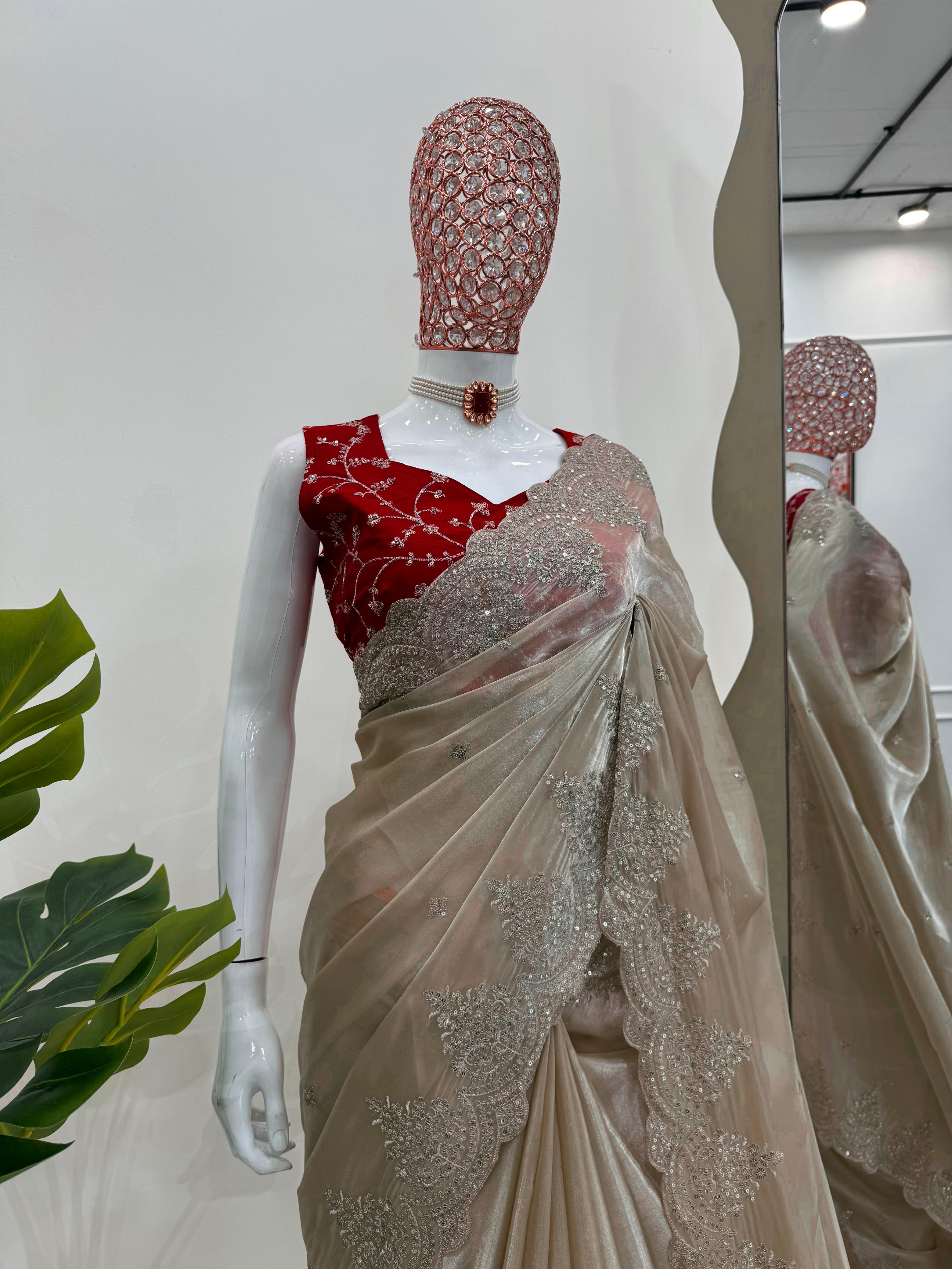 Keyya Embroidered Saree