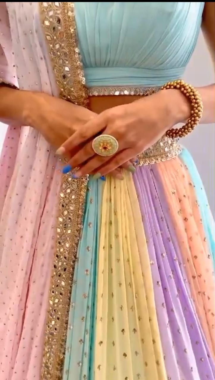 Rainbow Reverie Lehenga Set