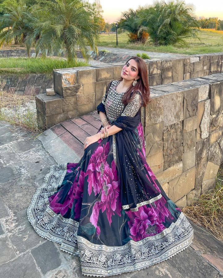 Nayra Royale Gown With Dupatta