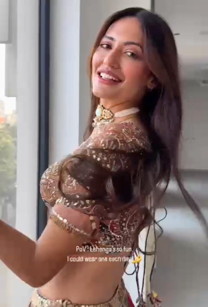 Sparkle Symphony lehenga Choli