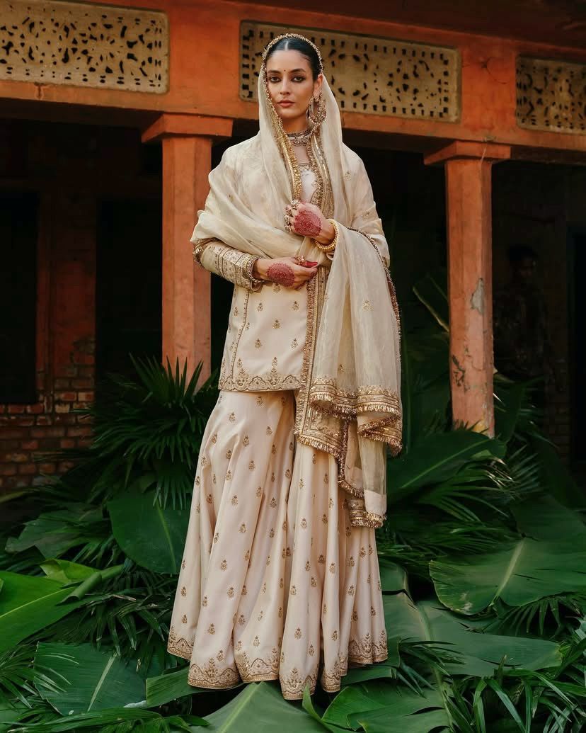 Nazar Gold Silk Salwar Suit