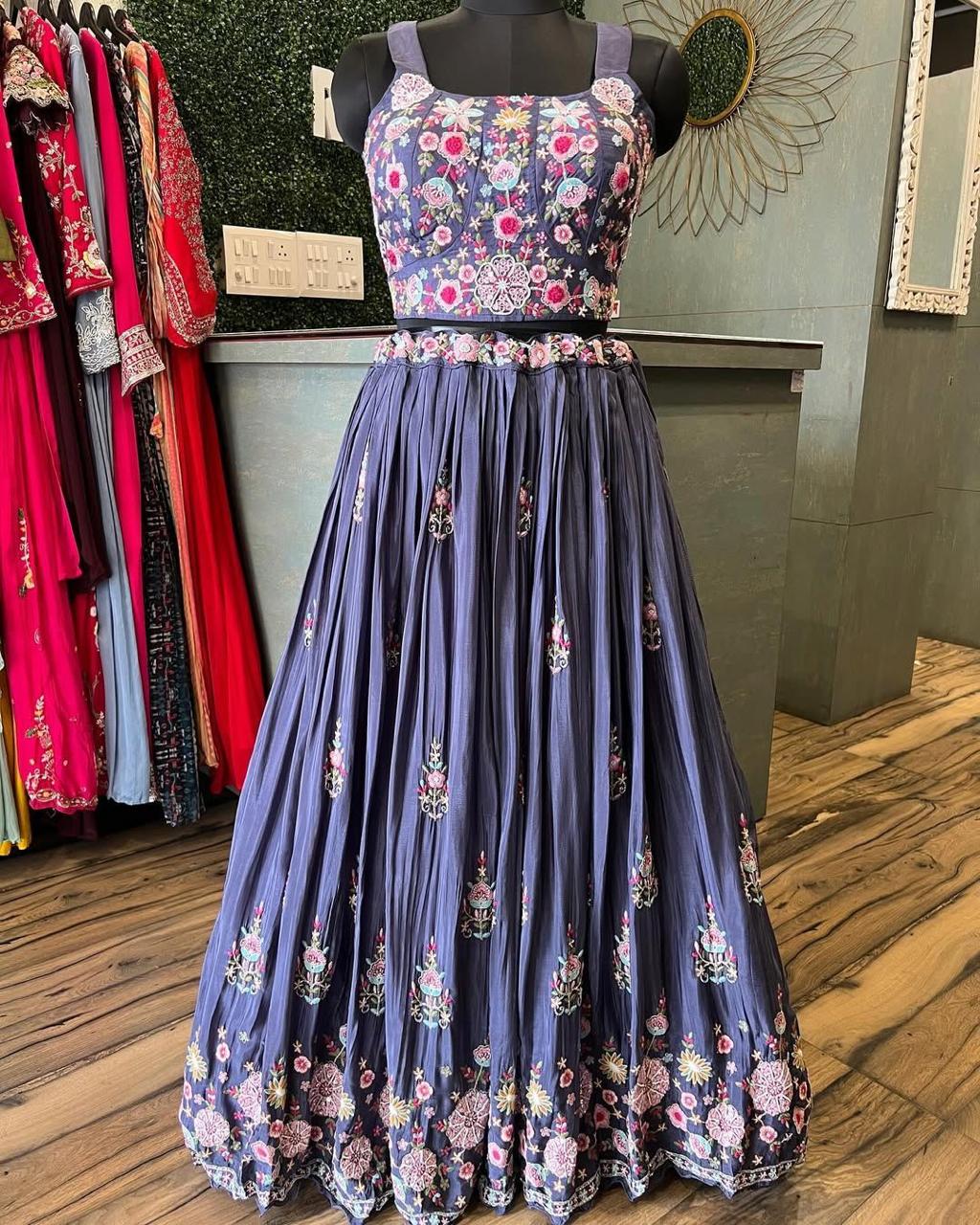Viyan Splendor Jacket Style Lehenga