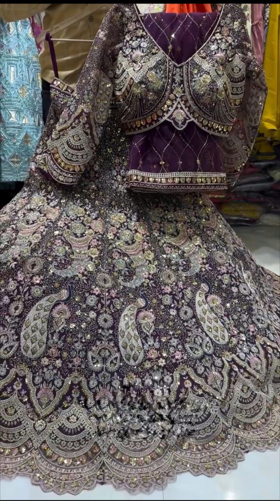 Peacock Dreamscape Lehenga Choli