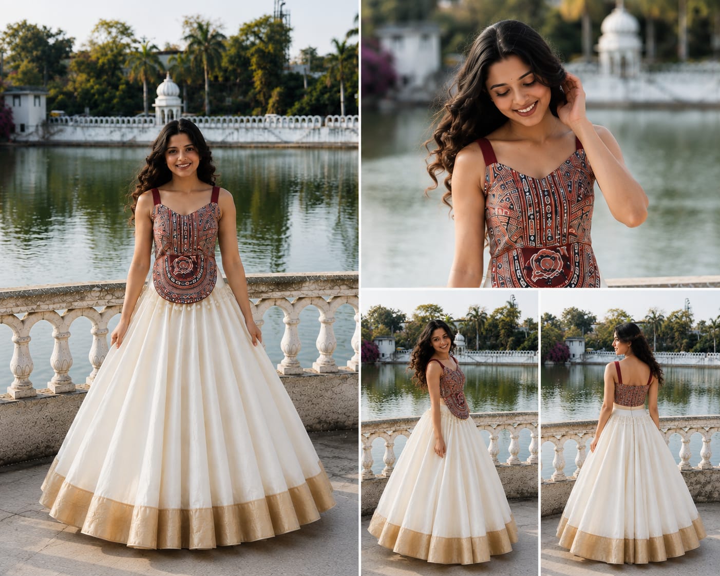 Wisteria Whirl Navratri Lehenga Choli