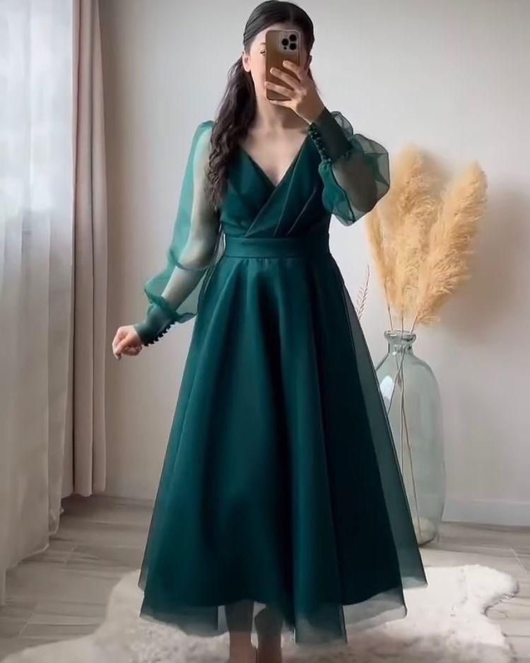 Fairylike Green Gown
