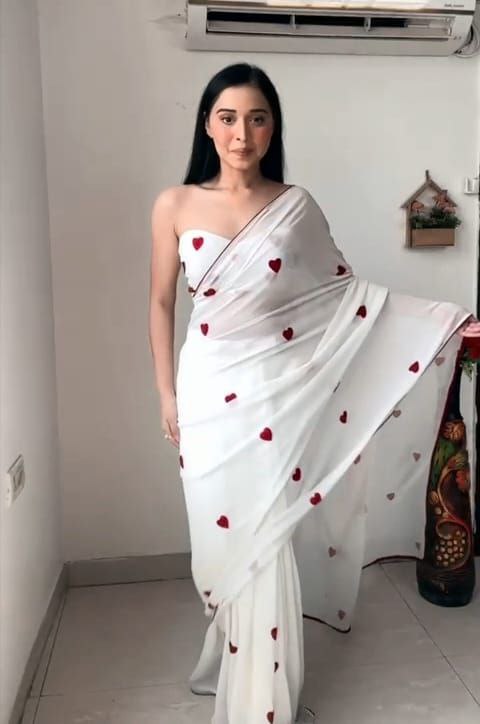 Classic Georgette Ready To Wear Saree