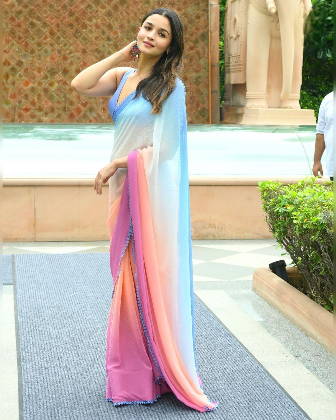 Rainbow Ready To Wear Saree