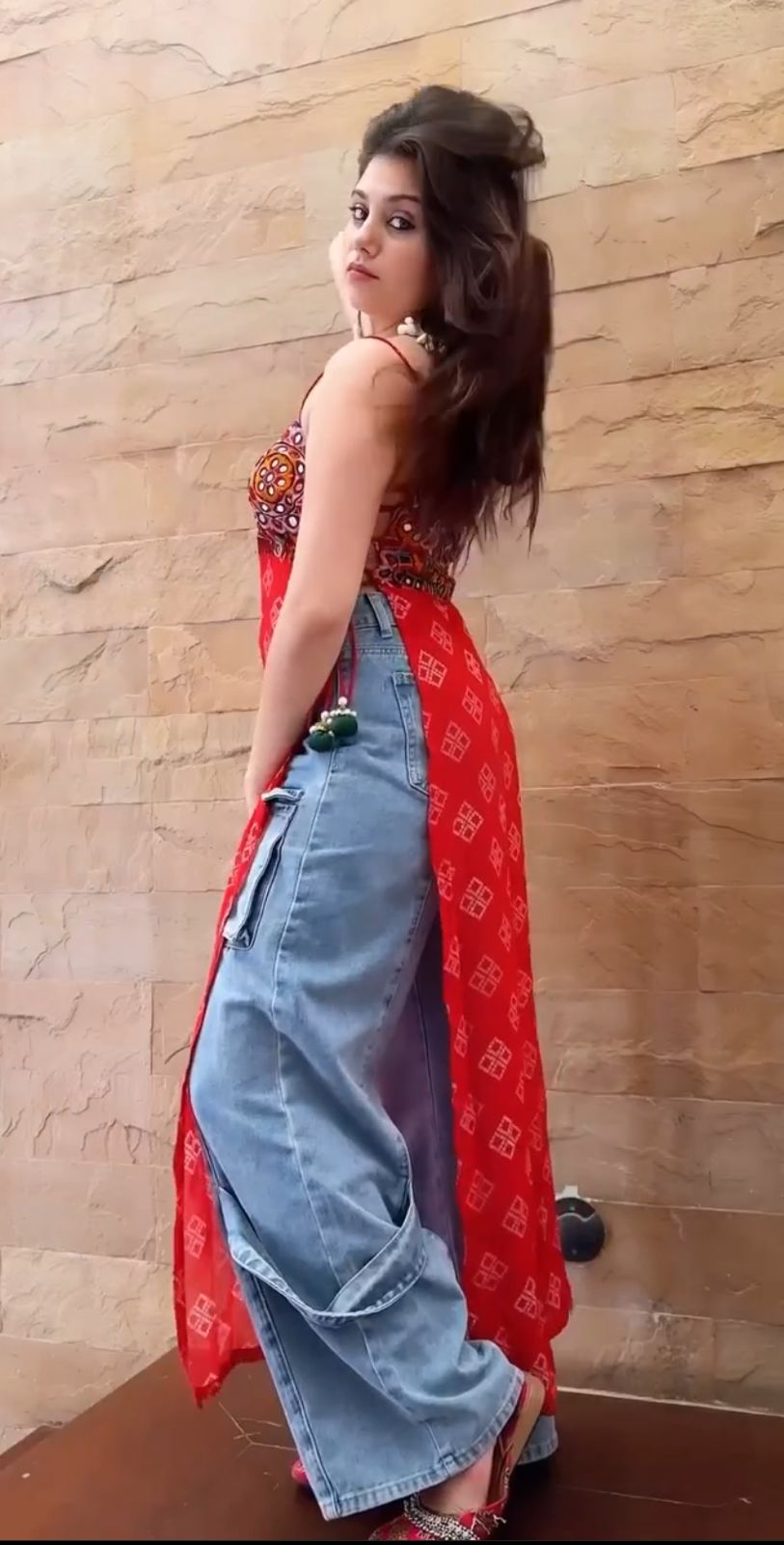 Kicky Bandhani Kurti