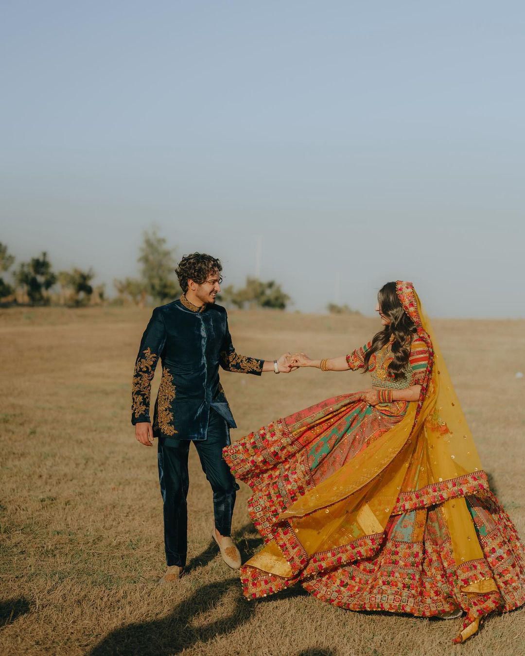 Stylish Multicolored Lehenga Choli