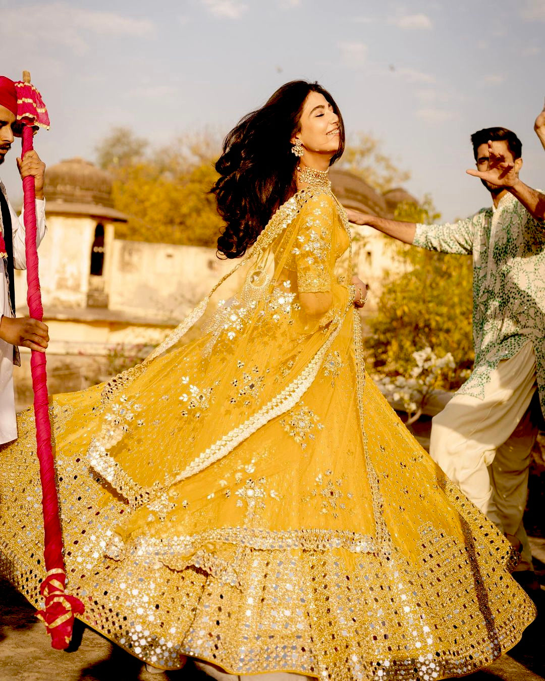 Sunshine Bloom Couture Lehenga Choli