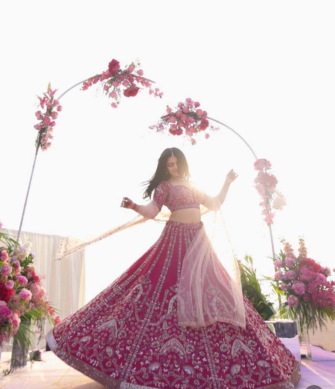 Rose Fuchsia Delight Lehenga Choli