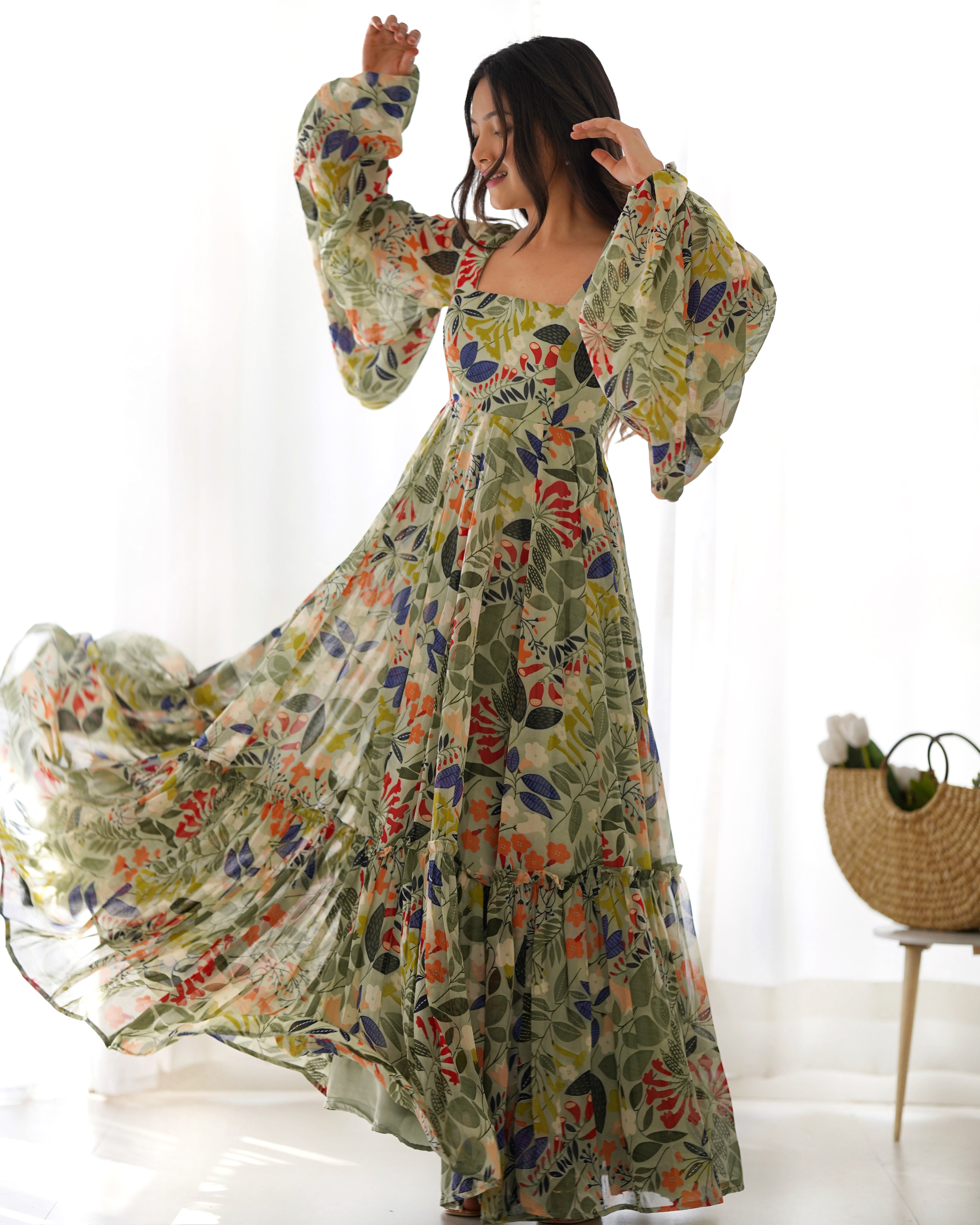 Bohemian Garden Breeze Dress