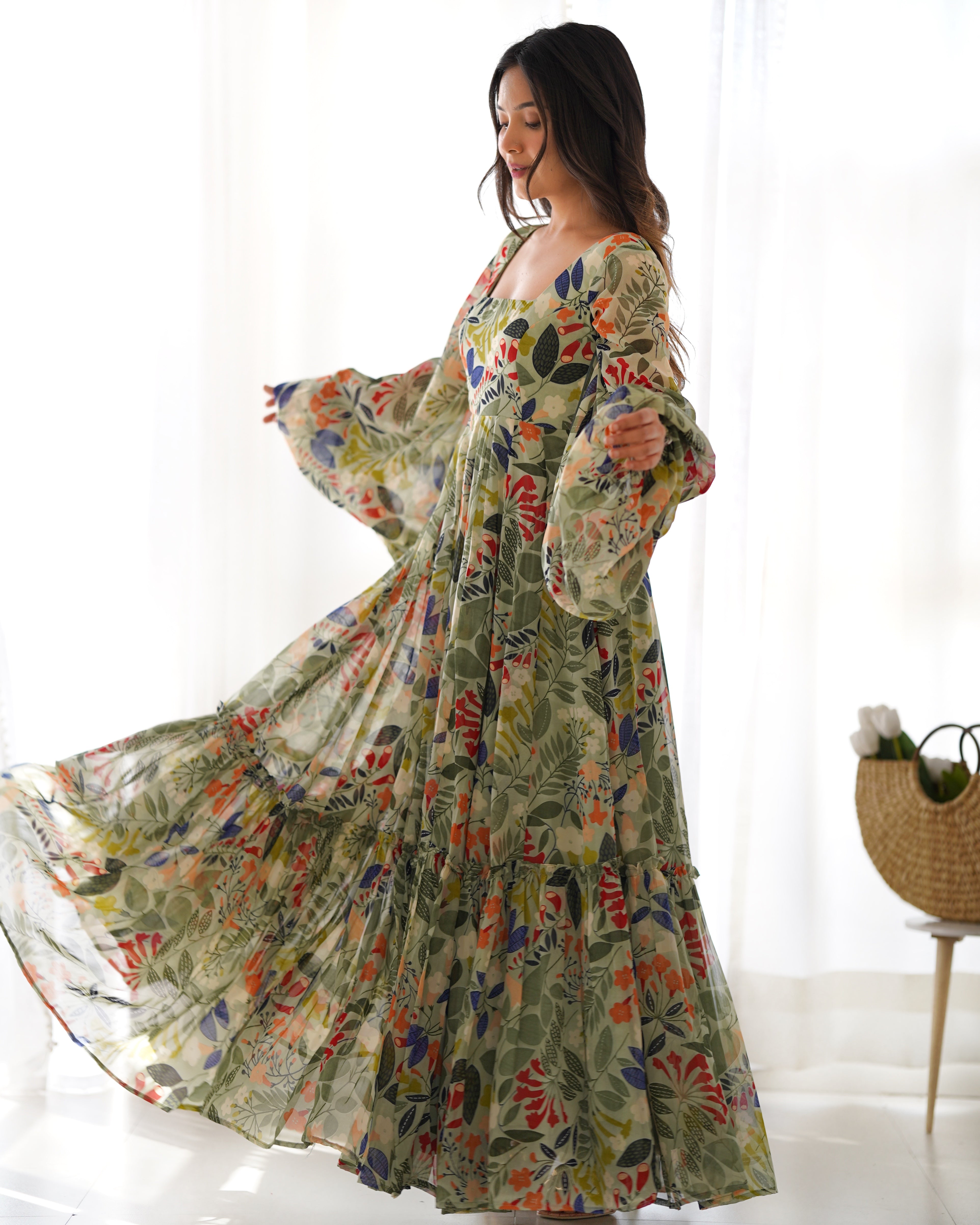 Bohemian Garden Breeze Dress