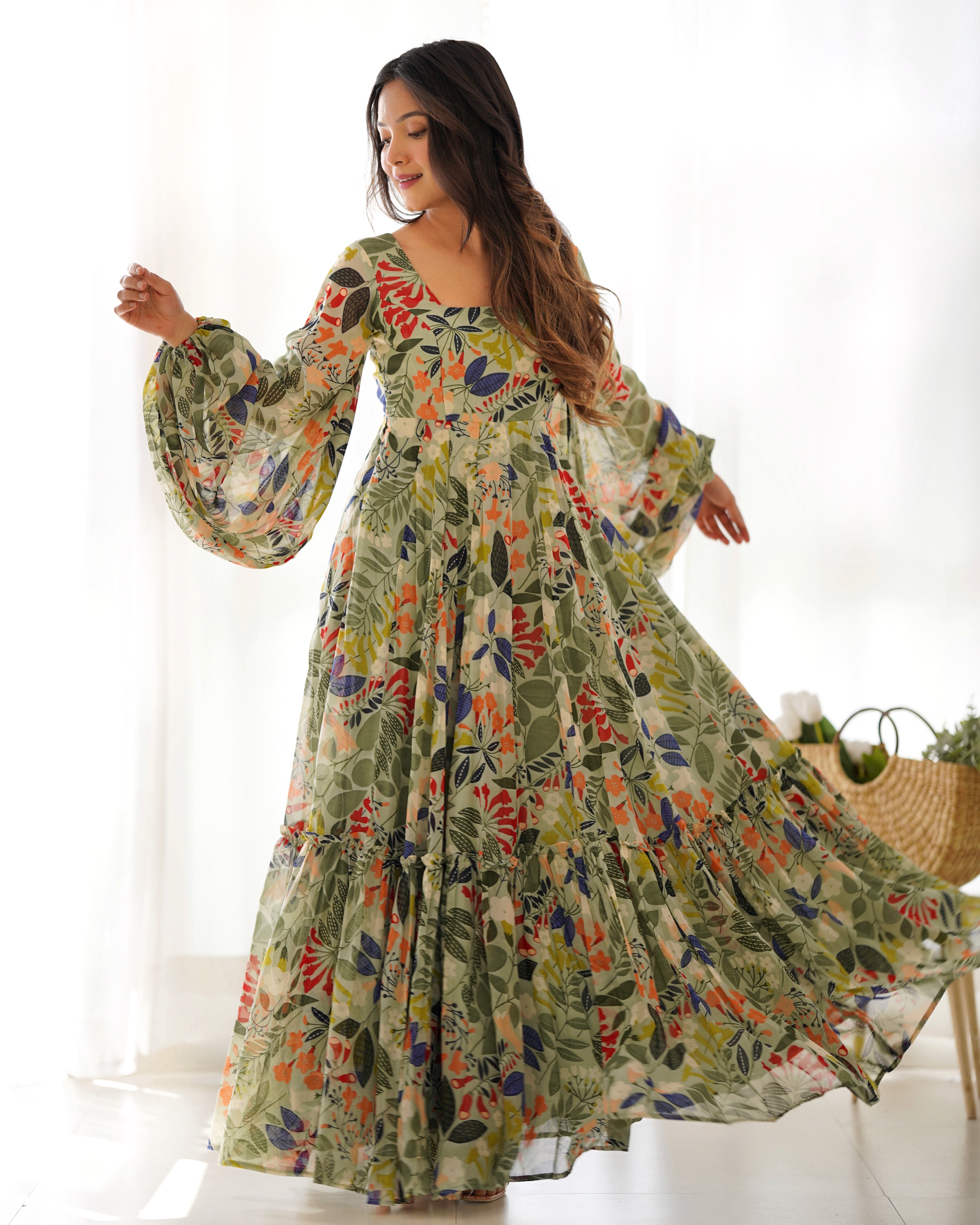 Bohemian Garden Breeze Dress