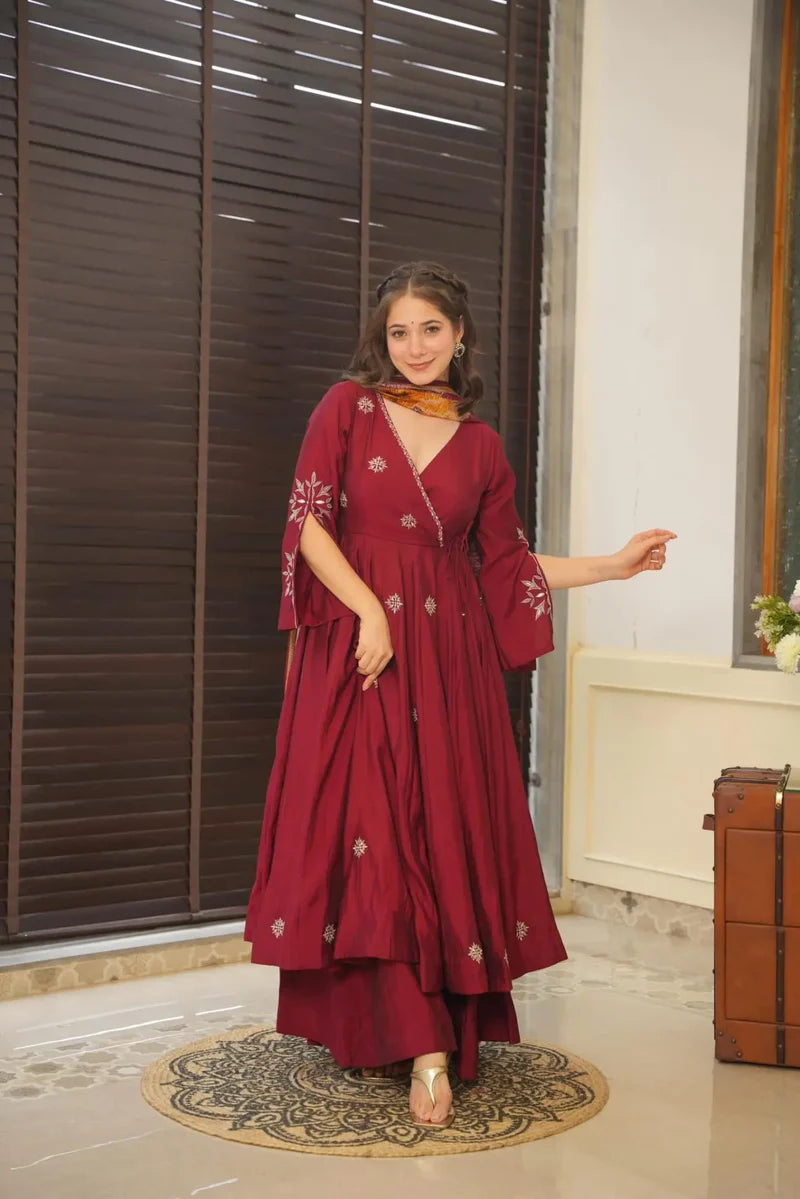 Mughal Silk Heritage Salwar Suit