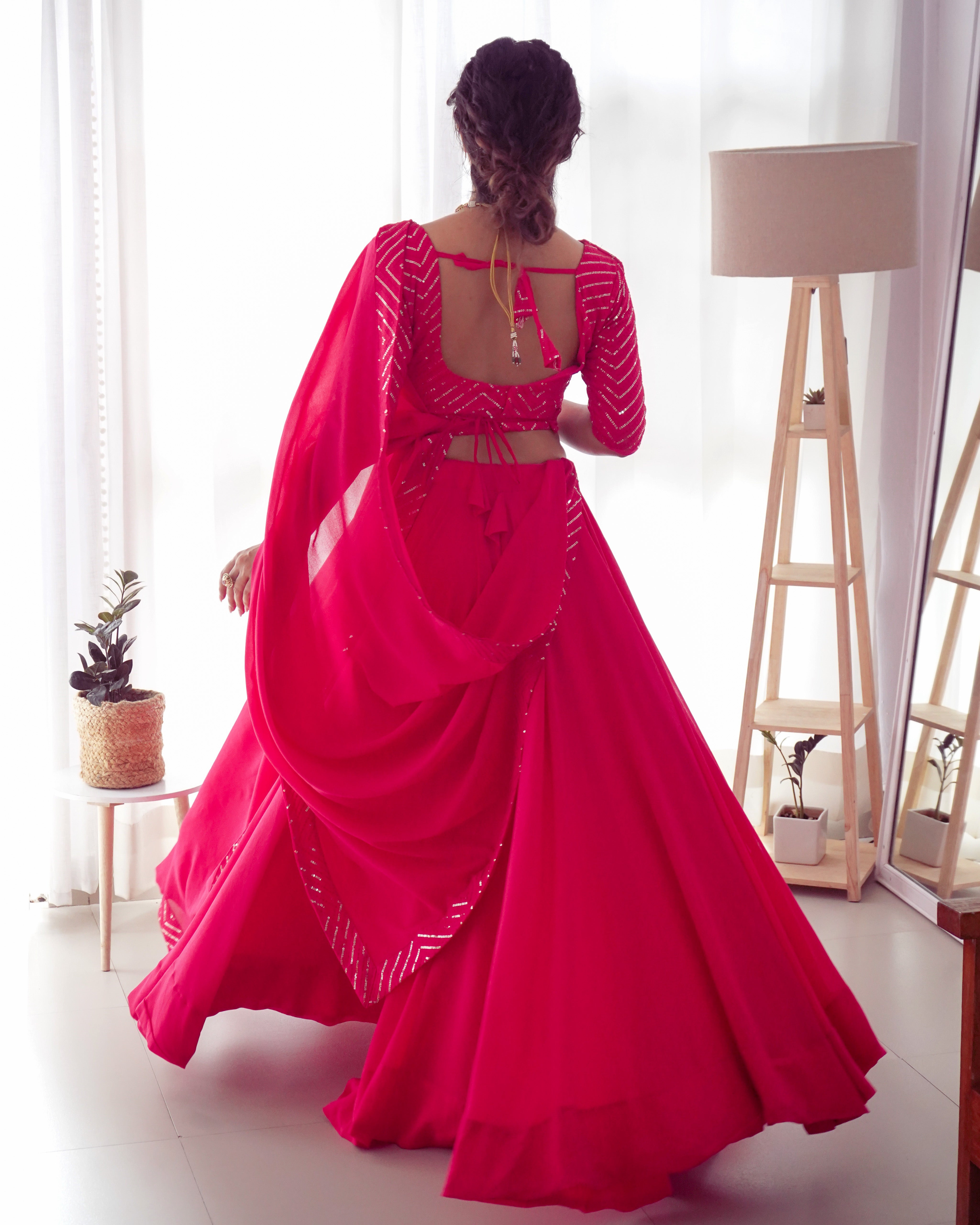 Magnificent Georgette Lehenga Choli