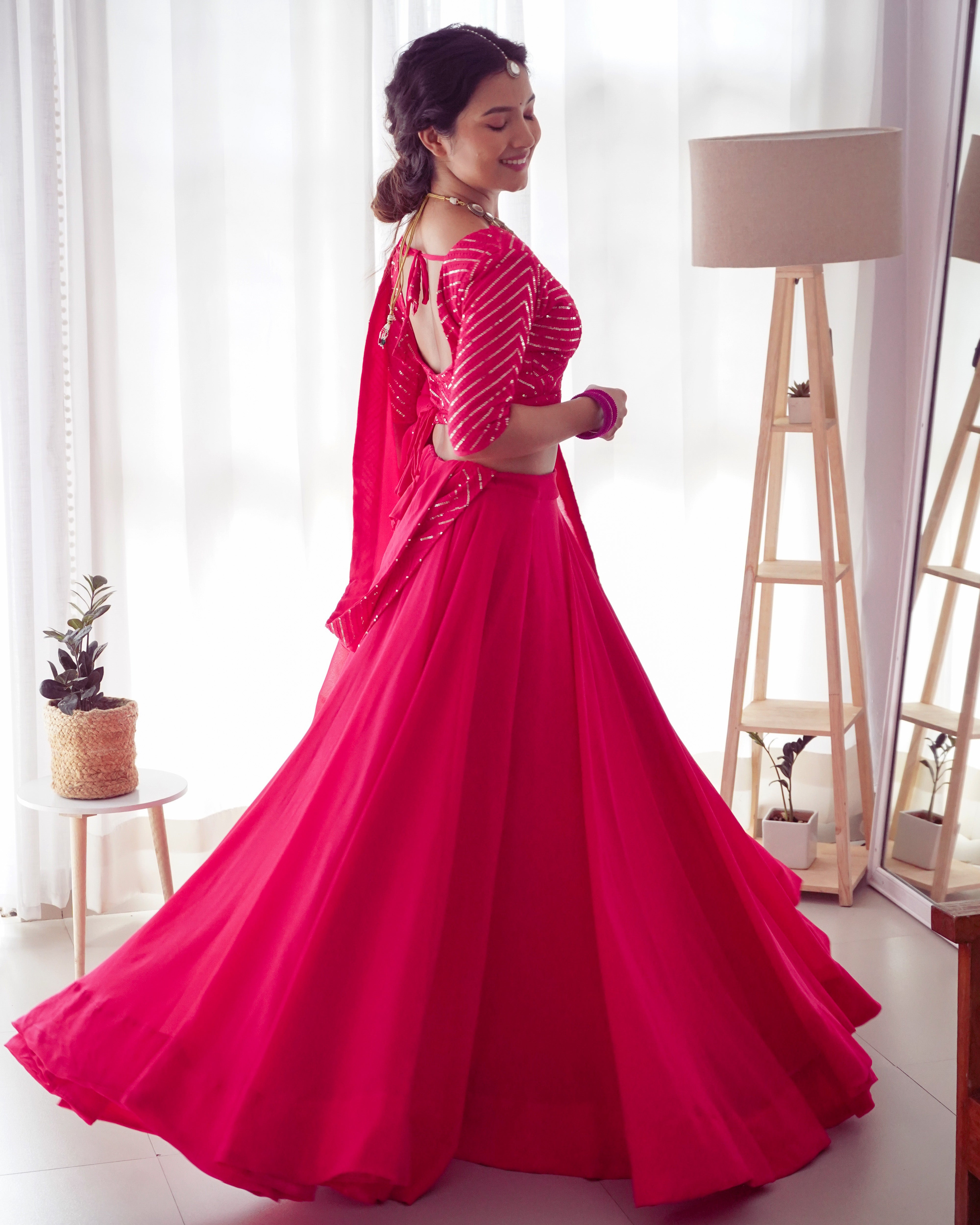 Magnificent Georgette Lehenga Choli