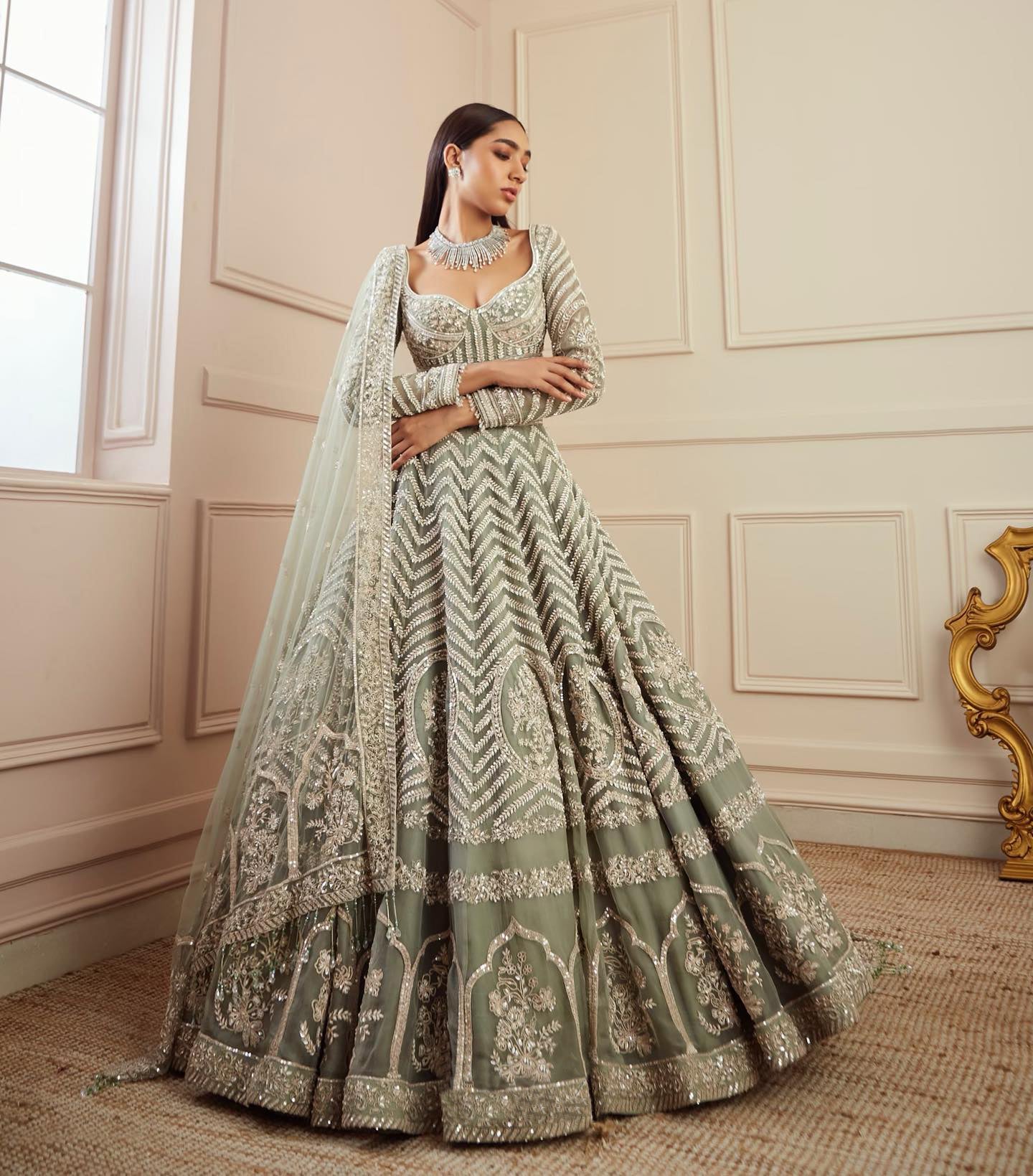 Emerald Grace Lehenga Choli