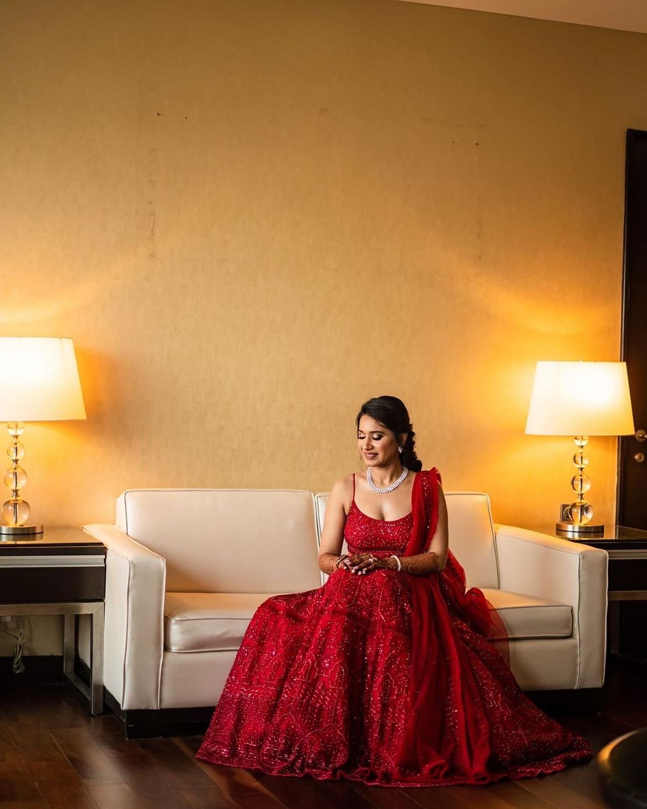 Haute Red Lehenga Choli