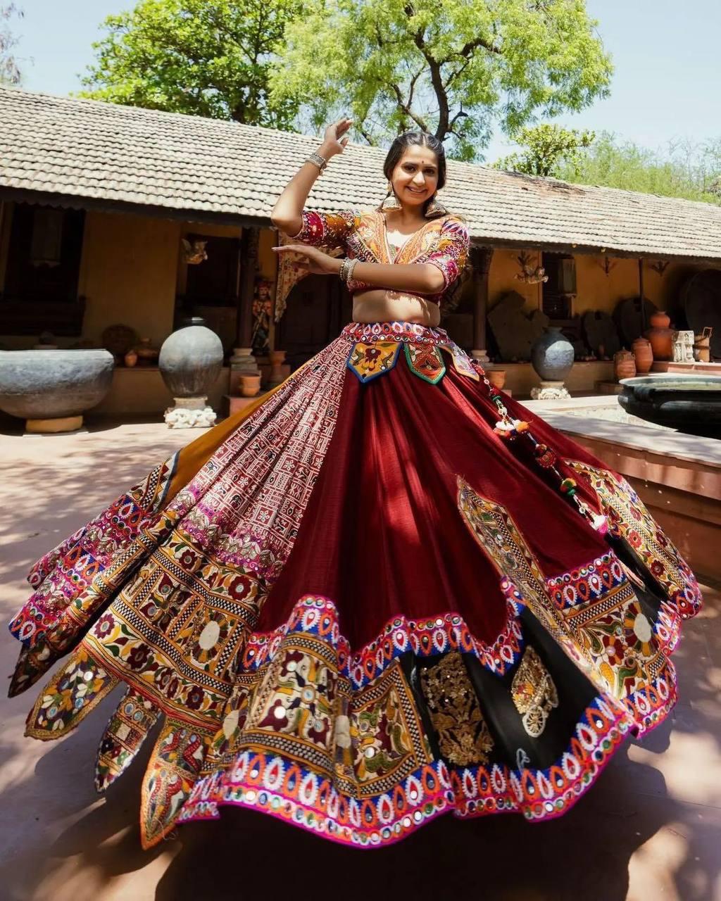 Colourful Indian festival Lehenga Choli