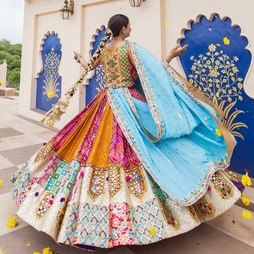 Kaleena Navratri Lehenga Set