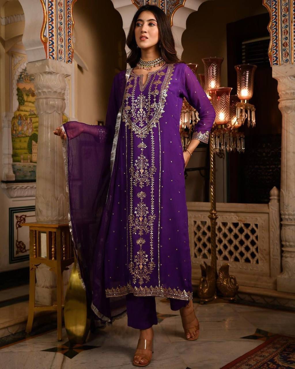 Dhanyasri salwar suit