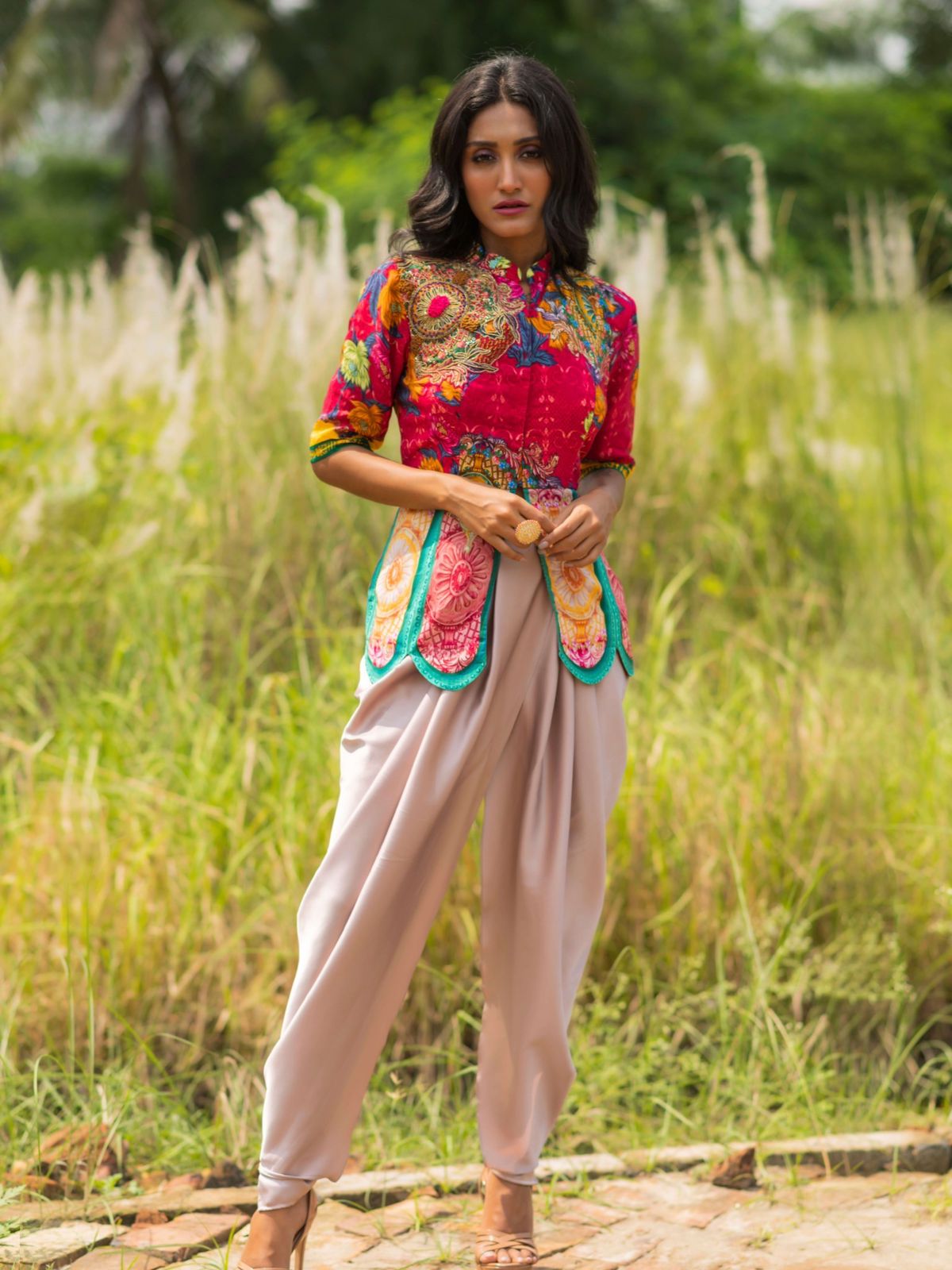 Zohar Ethnic Embroidered Jacket